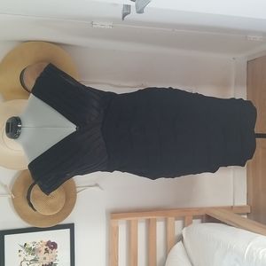 Plus Size Adriana Papell Black Cocktail Dress